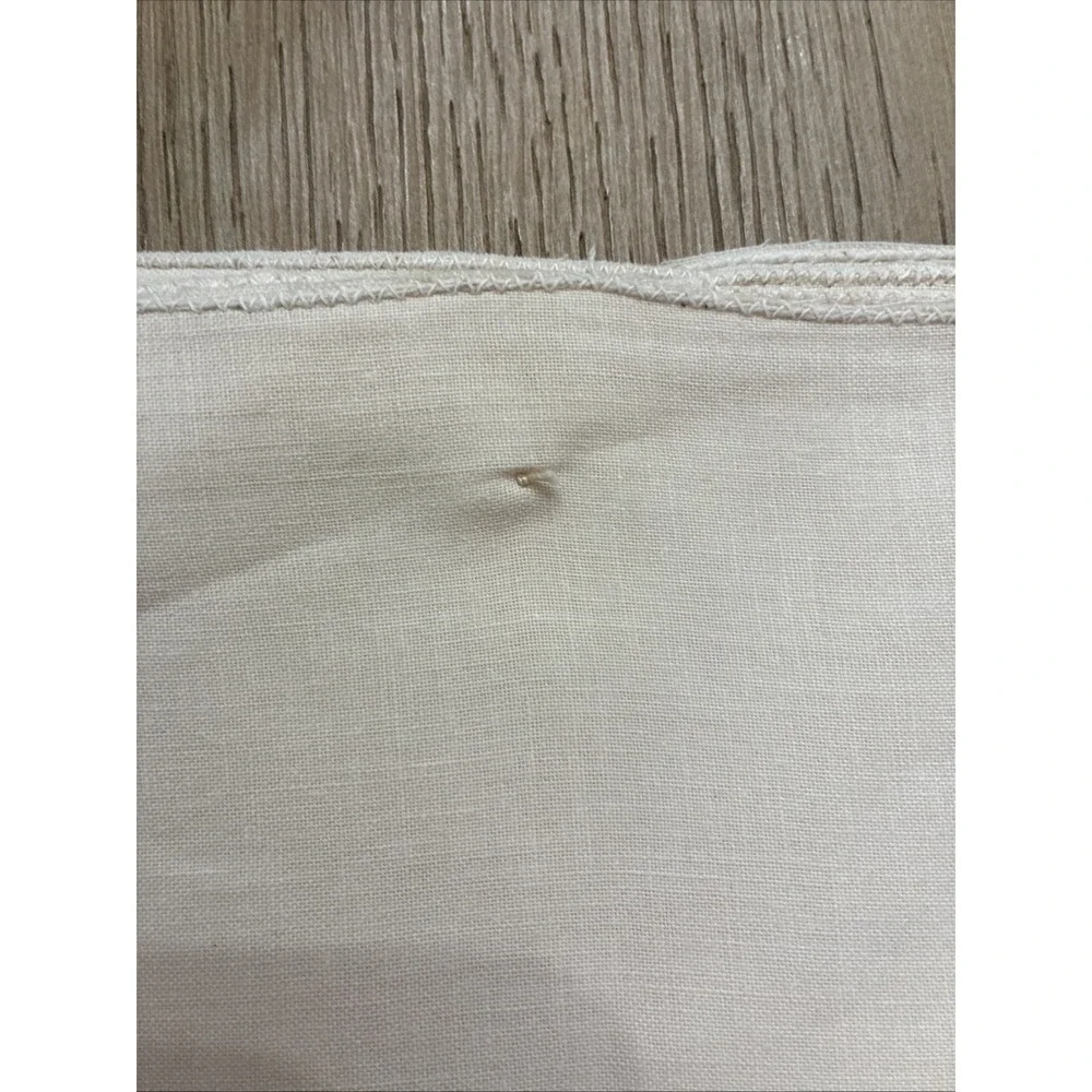 VTG NWOT Linen Napkins Battenburg Belgian Lace Corner  15